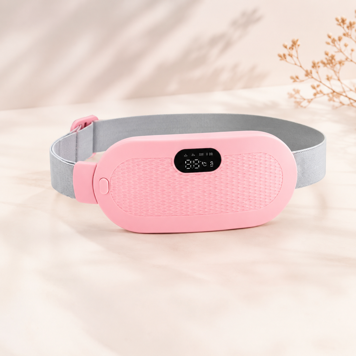 Ceinture chauffante rose Tendrelle